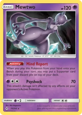 Mewtwo (UNB 75) Unbroken Bonds