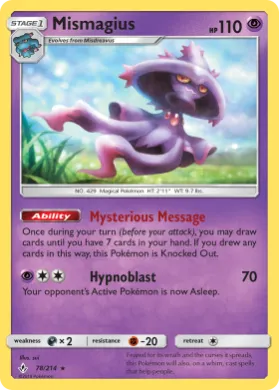 Mismagius (UNB 78) Unbroken Bonds