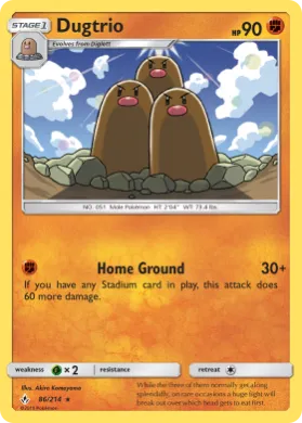 Dugtrio (UNB 86) Unbroken Bonds