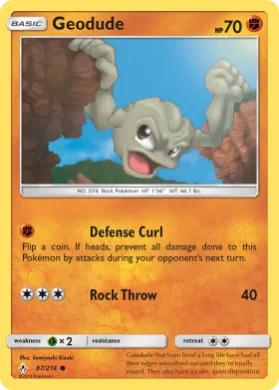 Geodude (UNB 87) Unbroken Bonds