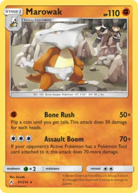 Marowak (UNB 91) Unbroken Bonds