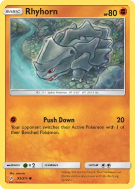 Rhyhorn (UNB 92) Unbroken Bonds