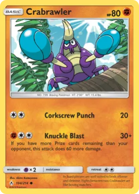 Crabrawler (UNB 104) Unbroken Bonds