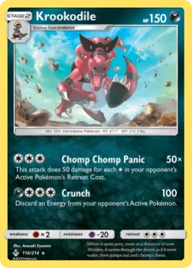 Krookodile (UNB 116) Unbroken Bonds