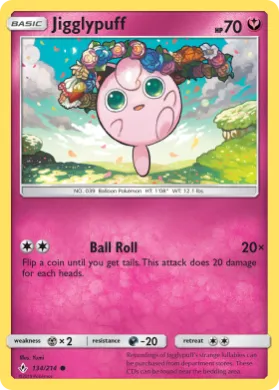 Jigglypuff (UNB 134) Unbroken Bonds