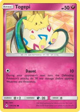 Togepi (UNB 136) Unbroken Bonds