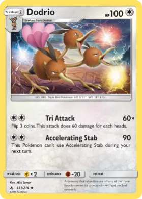Dodrio (UNB 151) Unbroken Bonds