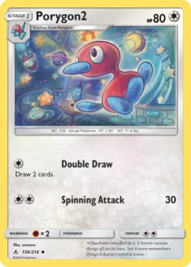 Porygon2 (UNB 156) Unbroken Bonds