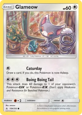 Glameow (UNB 159) Unbroken Bonds