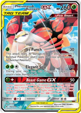 Pheromosa & Buzzwole-GX (UNB 192) Unbroken Bonds