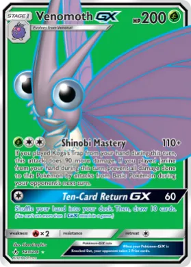 Venomoth-GX (UNB 193) Unbroken Bonds