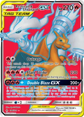 Reshiram & Charizard-GX (UNB 194) Unbroken Bonds