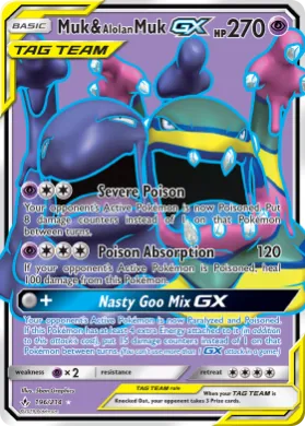 Muk & Alolan Muk-GX (UNB 196) Unbroken Bonds