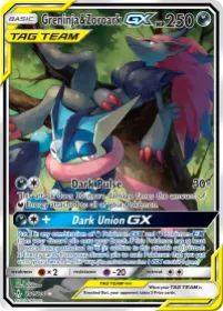 Greninja & Zoroark-GX (UNB 201) Unbroken Bonds