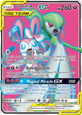 Gardevoir & Sylveon-GX (UNB 204) Unbroken Bonds