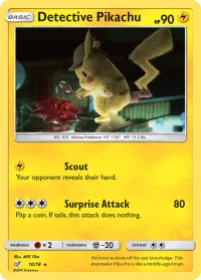 Detective Pikachu (DET 10) Detective Pikachu