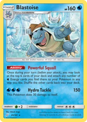 Blastoise (TEU 25) Team Up