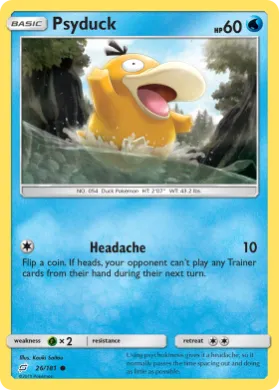 Psyduck (TEU 26) Team Up