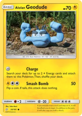 Alolan Geodude (TEU 35) Team Up