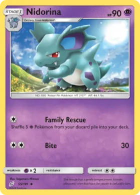 Nidorina (TEU 55) Team Up
