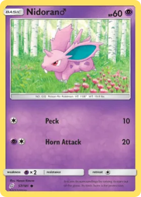 Nidoran ♂ (TEU 57) Team Up