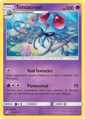 Tentacruel (TEU 61) Team Up