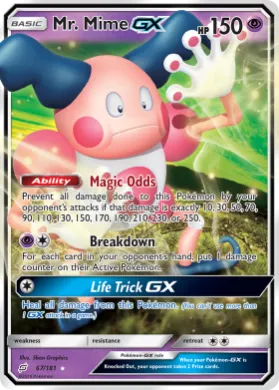 Mr. Mime-GX (TEU 67) Team Up
