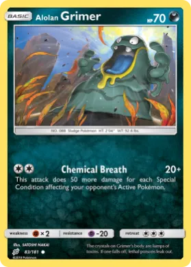 Alolan Grimer (TEU 83) Team Up