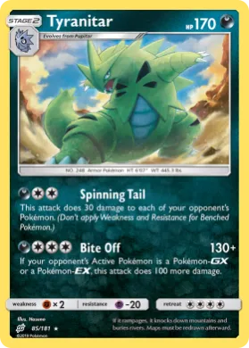 Tyranitar (TEU 85) Team Up