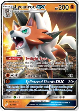 Lycanroc-GX (TEU 82) Team Up