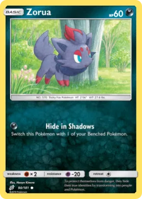 Zorua (TEU 90) Team Up