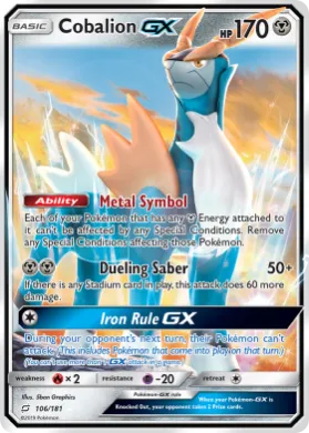 Cobalion-GX (TEU 106) Team Up