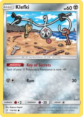 Klefki (TEU 110) Team Up