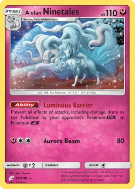 Alolan Ninetales (TEU 111) Team Up