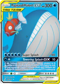 Magikarp & Wailord-GX (TEU 160) Team Up