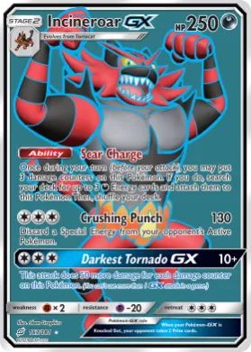 Incineroar-GX (TEU 167) Team Up