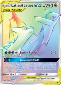 Latias & Latios-GX (TEU 190) Team Up