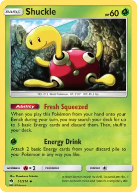 Shuckle (LOT 16) Lost Thunder