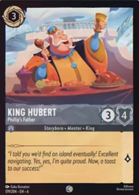 King Hubert (6AZS 179) Azurite Sea