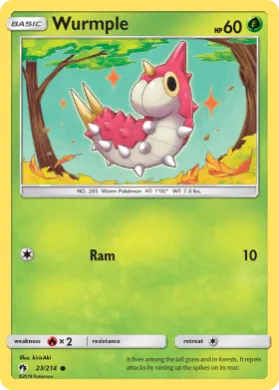 Wurmple (LOT 23) Lost Thunder