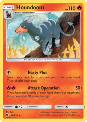 Houndoom (LOT 46) Lost Thunder