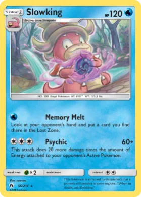 Slowking (LOT 55) Lost Thunder