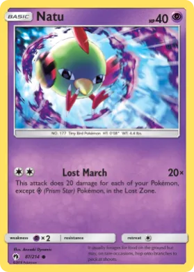 Natu (LOT 87) Lost Thunder