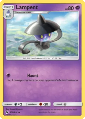 Lampent (LOT 102) Lost Thunder