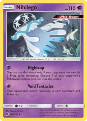 Nihilego (LOT 106) Lost Thunder