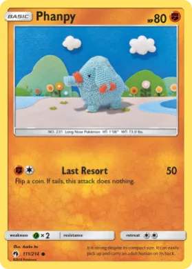 Phanpy (LOT 111) Lost Thunder