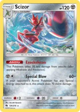 Scizor (LOT 126) Lost Thunder