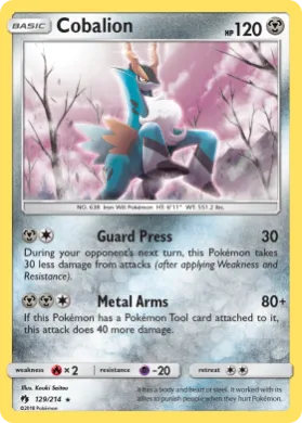 Cobalion (LOT 129) Lost Thunder