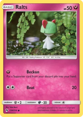 Ralts (LOT 139) Lost Thunder