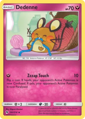 Dedenne (LOT 142) Lost Thunder